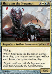 Sharuum the Hegemon (Shards of Alara) Light Play
