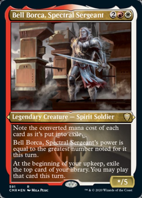 Bell Borca, Spectral Sergeant (Foil Etched) (Commander Legends) Near Mint Foil