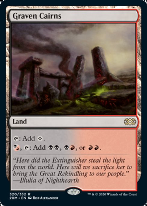 Graven Cairns (Double Masters) Near Mint Foil