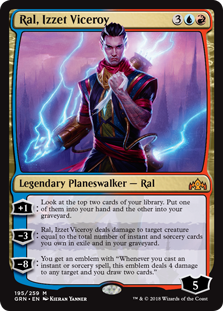 Ral, Izzet Viceroy (Guilds of Ravnica) Near Mint Foil