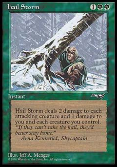 Hail Storm (Alliances) Near Mint