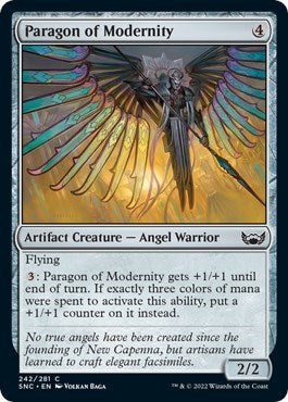 Paragon of Modernity (Streets of New Capenna) Near Mint Foil