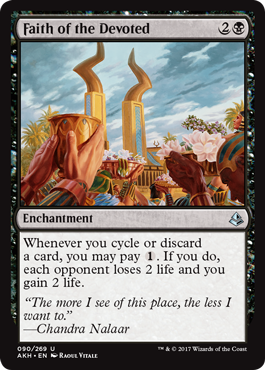 Faith of the Devoted (Amonkhet) Near Mint