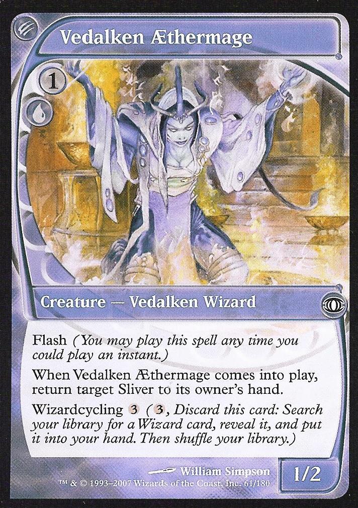 Vedalken Aethermage (Futuresight) Heavy Play Foil