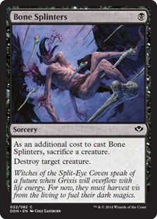 Bone Splinters (Duel Decks: Speed vs Cunning) Medium Play