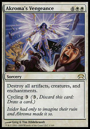 Akroma's Vengeance (Planechase) Near Mint