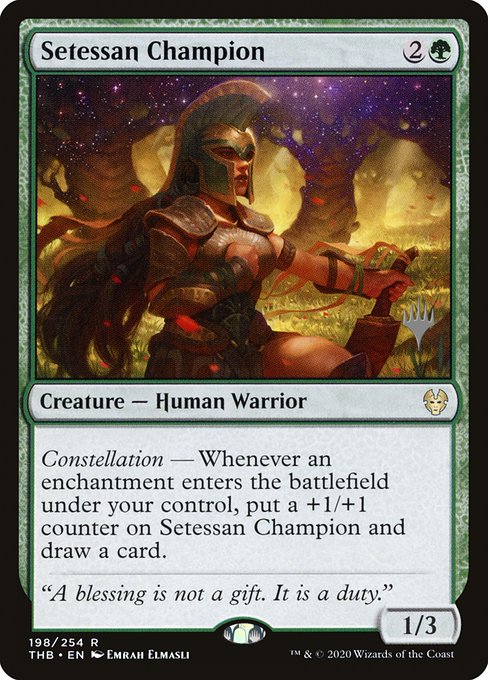 Setessan Champion (Promo Pack) Medium Play Foil