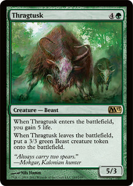 Thragtusk (Magic 2013 Core Set) Medium Play