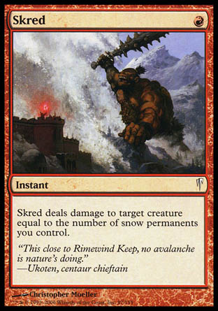 Skred (Coldsnap) Medium Play Foil
