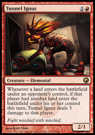 Tunnel Ignus (Scars of Mirrodin) Near Mint