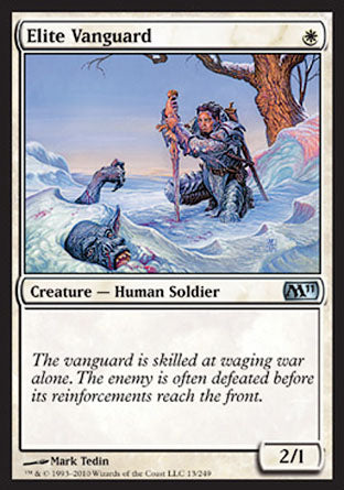 Elite Vanguard (Magic 2011 Core Set) Medium Play