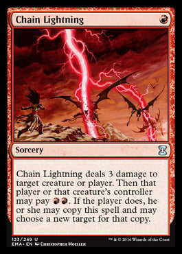 Chain Lightning (Eternal Masters) Light Play
