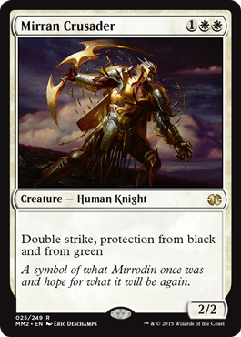 Mirran Crusader (Modern Masters 2015) Medium Play