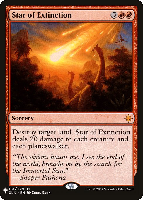 Star of Extinction (Mystery Booster) Near Mint