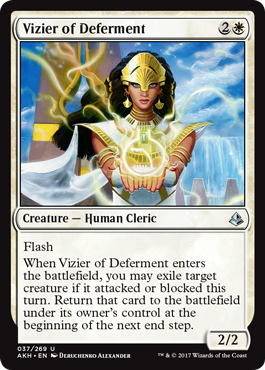 Vizier of Deferment (Amonkhet) Medium Play