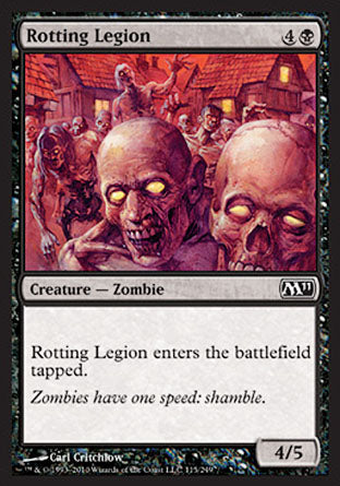 Rotting Legion (Magic 2011 Core Set) Medium Play