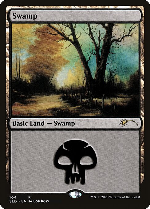 Swamp 104 (Secret Lair) Near Mint