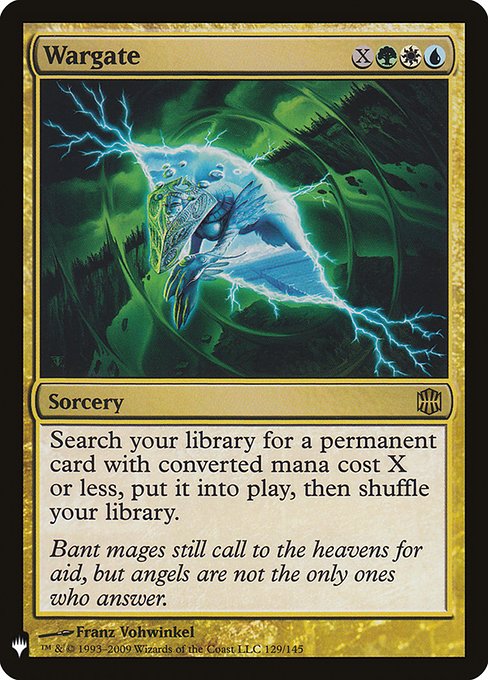 Wargate (Mystery Booster) Light Play
