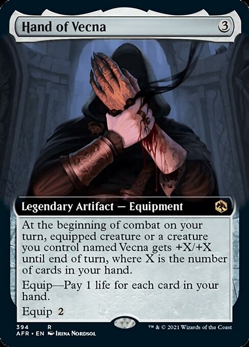 Hand of Vecna (Extended Art) (Adventures in the Forgotten Realms) Near Mint