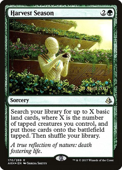 Harvest Season (Promos: Prerelease Cards) Near Mint Foil