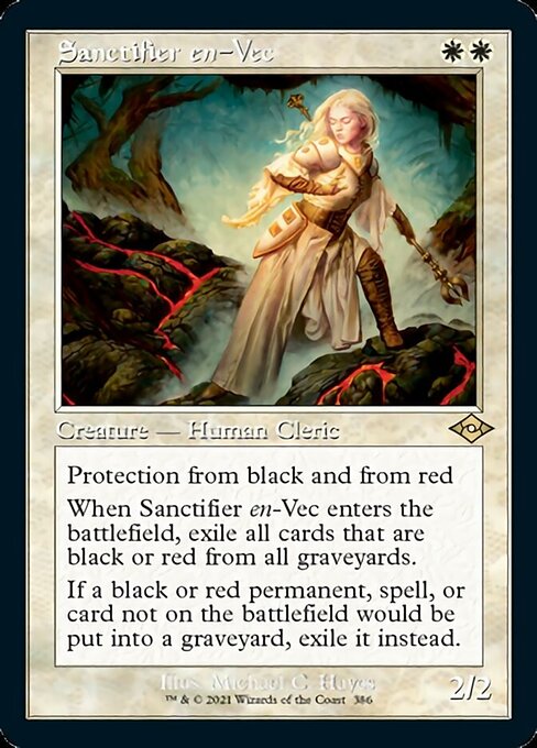 Sanctifier en-Vec (Retro Frame) (Modern Horizons 2) Near Mint Foil