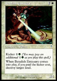 Benalish Emissary (Invasion) Medium Play