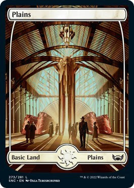 Plains (273) (Streets of New Capenna) Light Play Foil