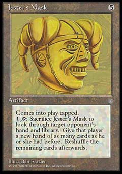 Jester's Mask (Ice Age) Medium Play