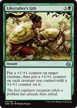 Lifecrafter's Gift (Aether Revolt) Medium Play