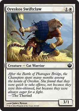 Oreskos Swiftclaw (Journey into Nyx) Near Mint