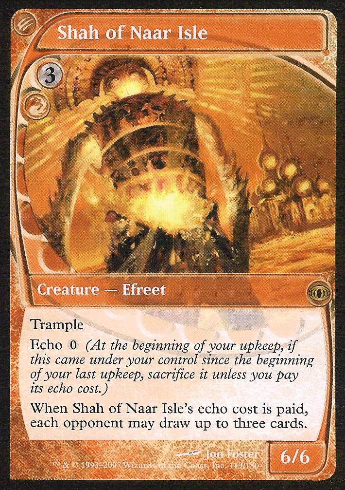 Shah of Naar Isle (Futuresight) Near Mint Foil