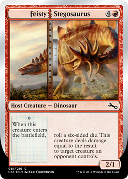 Feisty Stegosaurus (Unstable) Near Mint