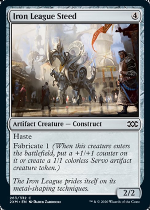 Iron League Steed (Double Masters) Medium Play