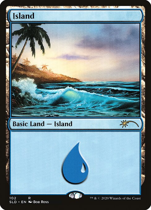 Island 102 (Secret Lair) Near Mint