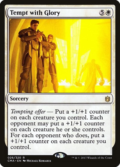 Tempt with Glory (Commander Anthology) Near Mint