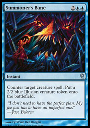 Summoner's Bane (Duel Decks: Jace vs Vraska) Medium Play