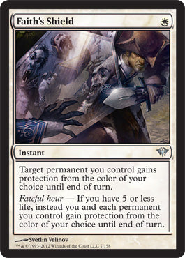 Faith's Shield (Dark Ascension) Near Mint Foil