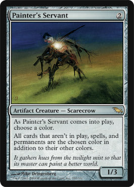 Painter's Servant (Shadowmoor) Medium Play