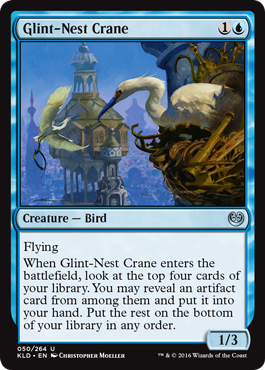 Glint-Nest Crane (Kaladesh) Near Mint