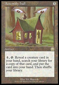 Assembly Hall (Mercadian Masques) Heavy Play