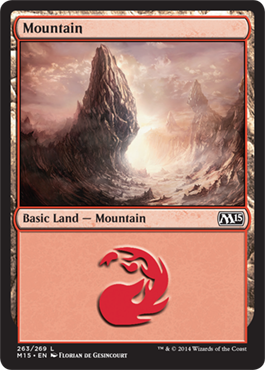 Mountain (263) (Magic 2015 Core Set) Near Mint