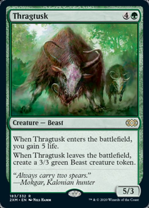 Thragtusk (Double Masters) Near Mint
