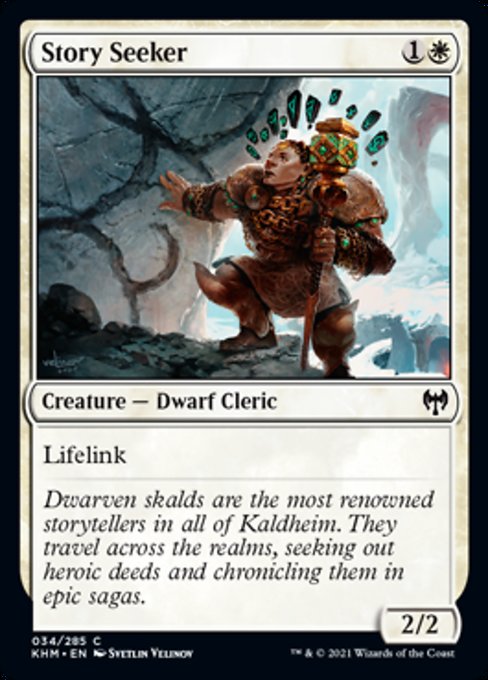 Story Seeker (Kaldheim) Medium Play