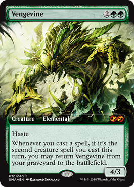 Vengevine (Ultimate Box Toppers) Near Mint Foil