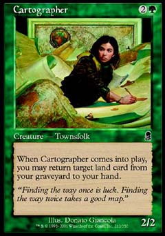 Cartographer (Odyssey) Light Play Foil