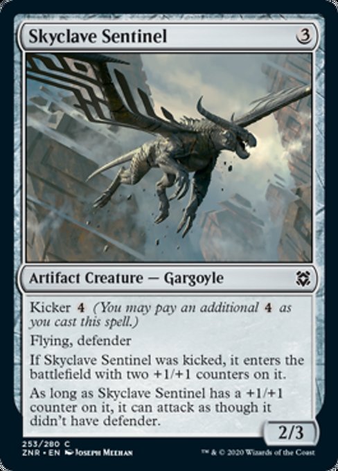 Skyclave Sentinel (Zendikar Rising) Medium Play