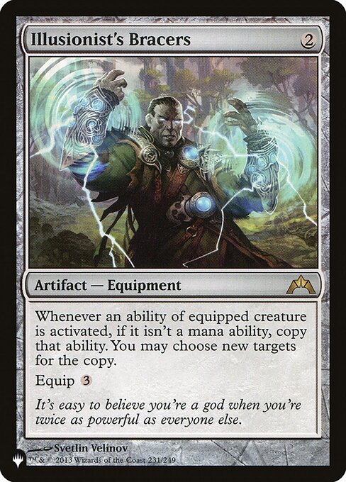 Illusionist's Bracers (The List) Light Play