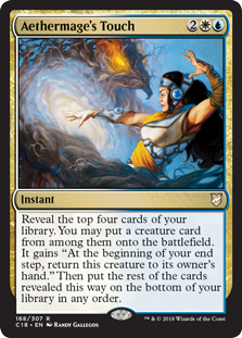 Aethermage's Touch (Commander 2018) Medium Play
