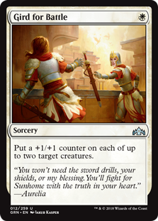 Gird for Battle (Guilds of Ravnica) Near Mint