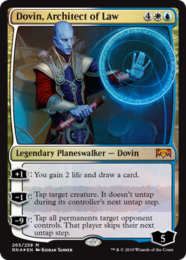 Dovin, Architect of Law (Ravnica Allegiance) Near Mint Foil